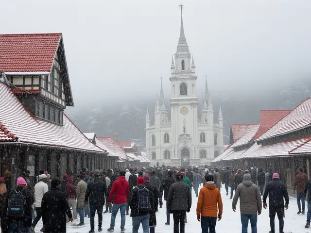 उत्तर भारत में घना कोहरा और शून्य से नीचे तापमान, हिमालय में बर्फबारी का अलर्ट