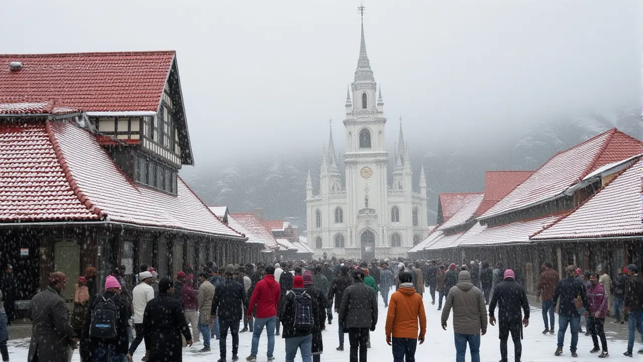 उत्तर भारत में घना कोहरा और शून्य से नीचे तापमान, हिमालय में बर्फबारी का अलर्ट
